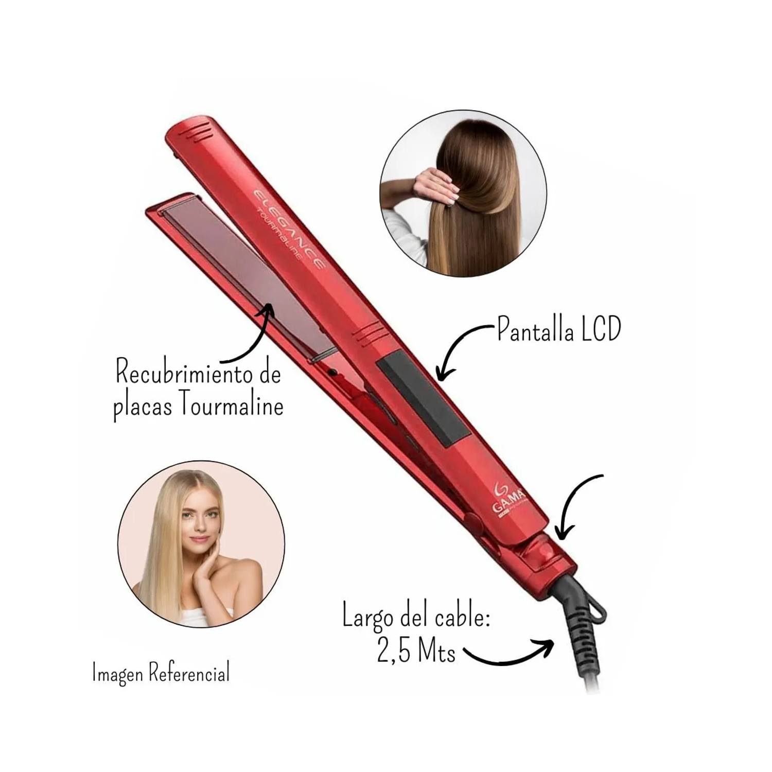 PLANCHA ALISADOR ELEGANCE DIGITAL GAMA BECHS0000001072 - 4
