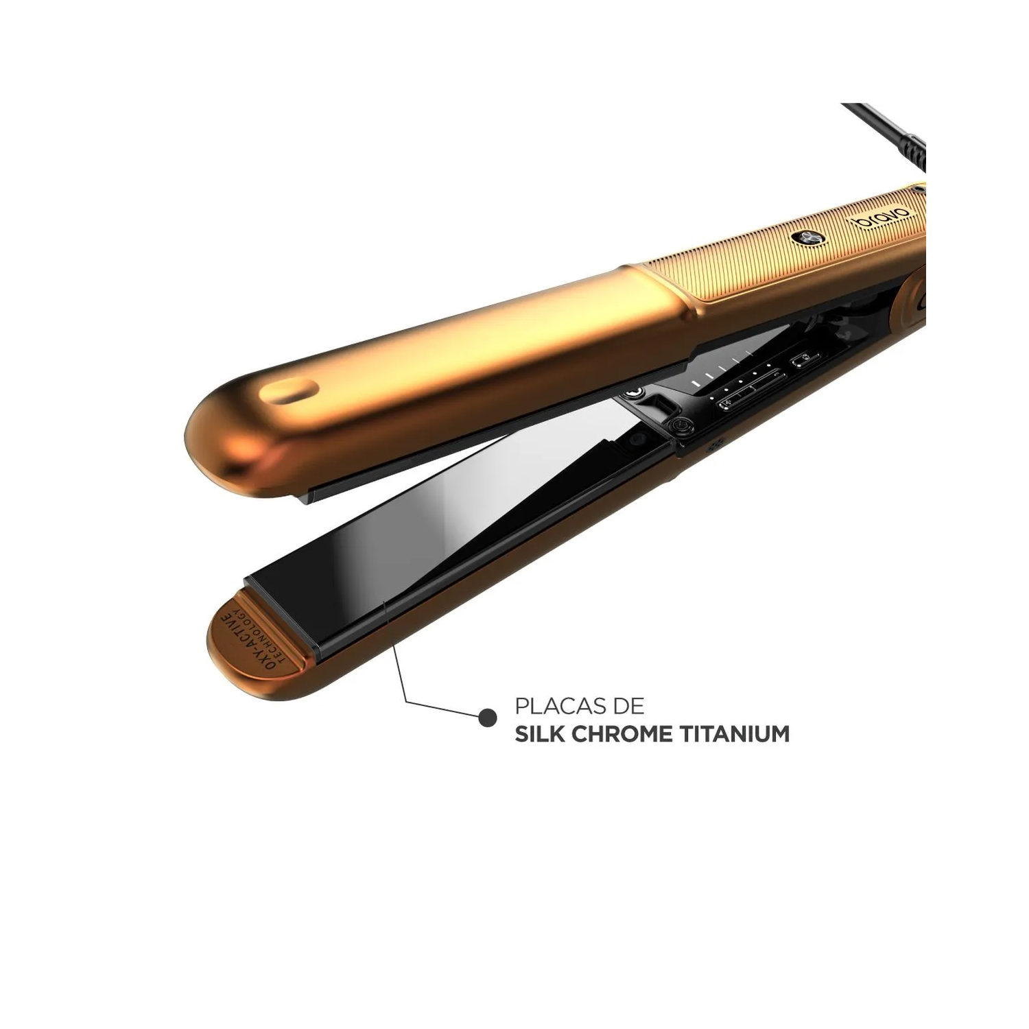 PLANCHA ALISADOR GP BRAVO LED PTC SILK 220 BECHS0000002854 - 7