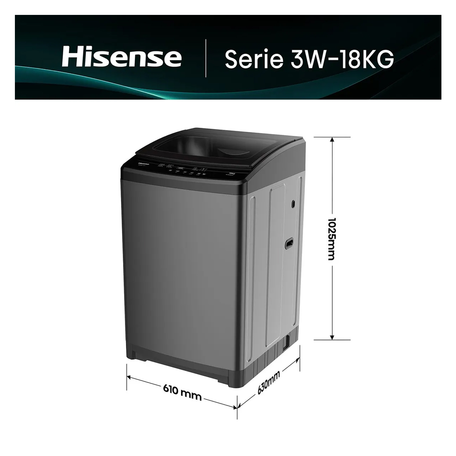 LAVADORA CARGA SUPERIOR 18KG WT3W1823UT - 6