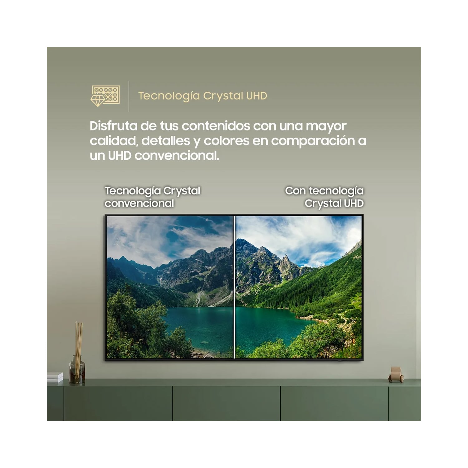 TELEVISOR SAMSUNG 50 CRYSTAL UHD UN50U8000FGXPE SMART TV 2025 - 7