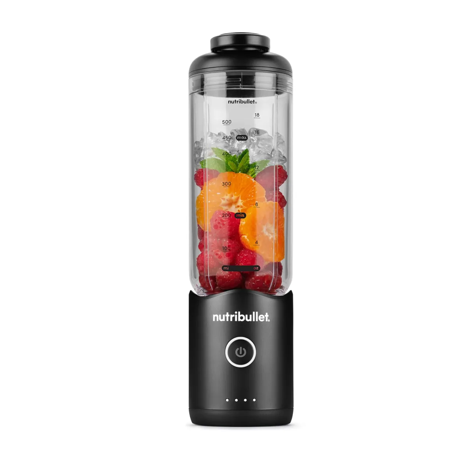 LICUADORA PORTÁTIL NUTRIBULLET FLEX 650 ML PARA SMOOTHIES Y BATIDOS NEGRO - 2