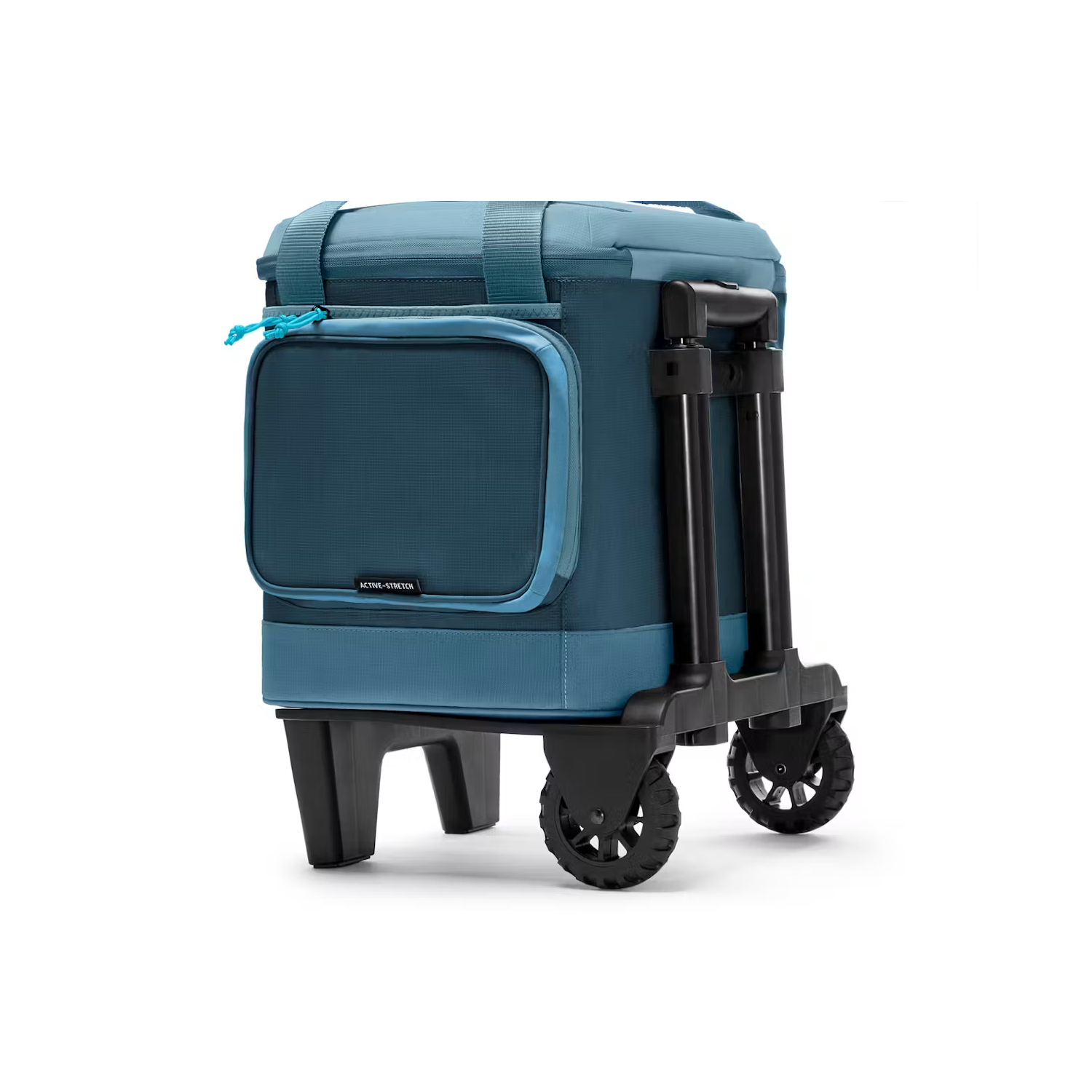 NEVERA PORTÁTIL FLEXIBLE SPORTFLEX™ DE 42 LATAS CON RUEDAS, COLOR OCÉANO - 4