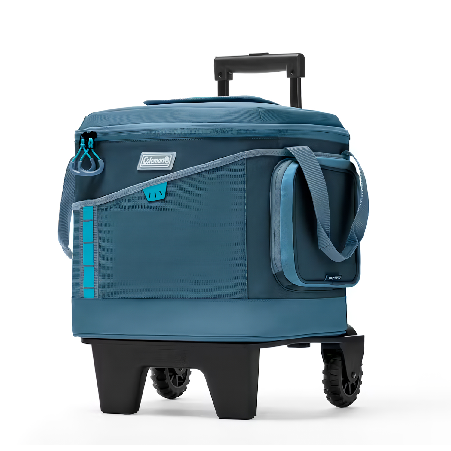 NEVERA PORTÁTIL FLEXIBLE SPORTFLEX™ DE 42 LATAS CON RUEDAS, COLOR OCÉANO - 5