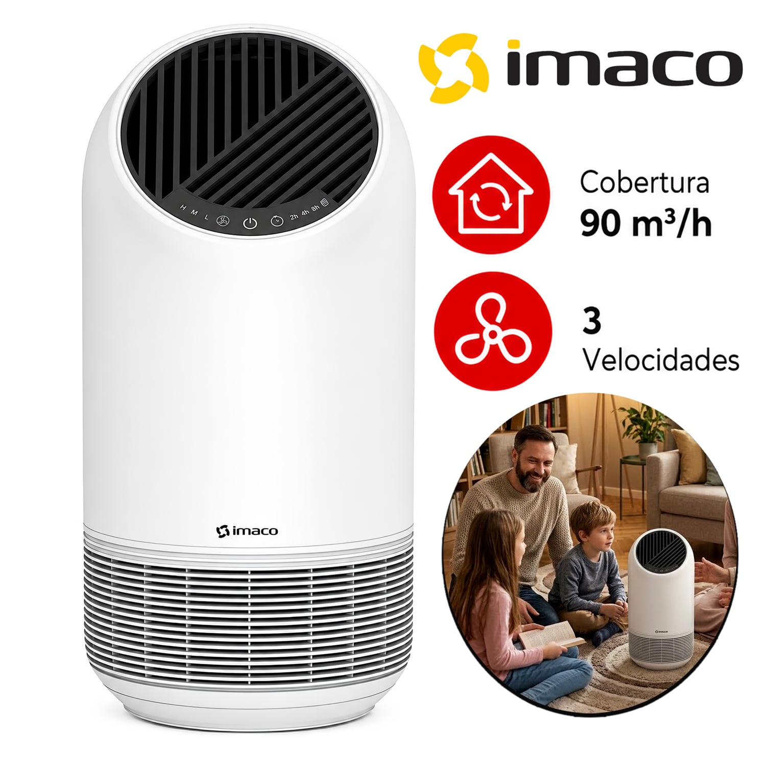 PURIFICADOR DE AIRE 35W AP9035 - 1