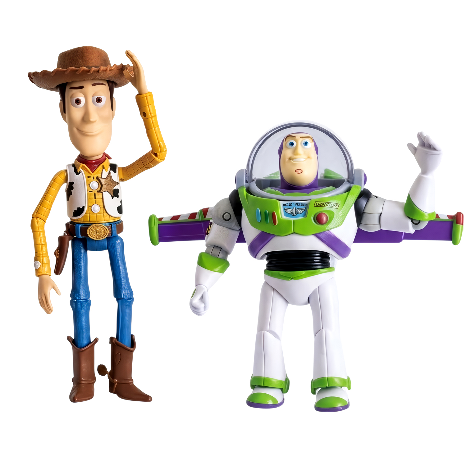 SET DE FIGURAS DE ACCIÓN WOODY Y BUZZ LIGHTYEAR TOY STORY TS-M2-4 - 3