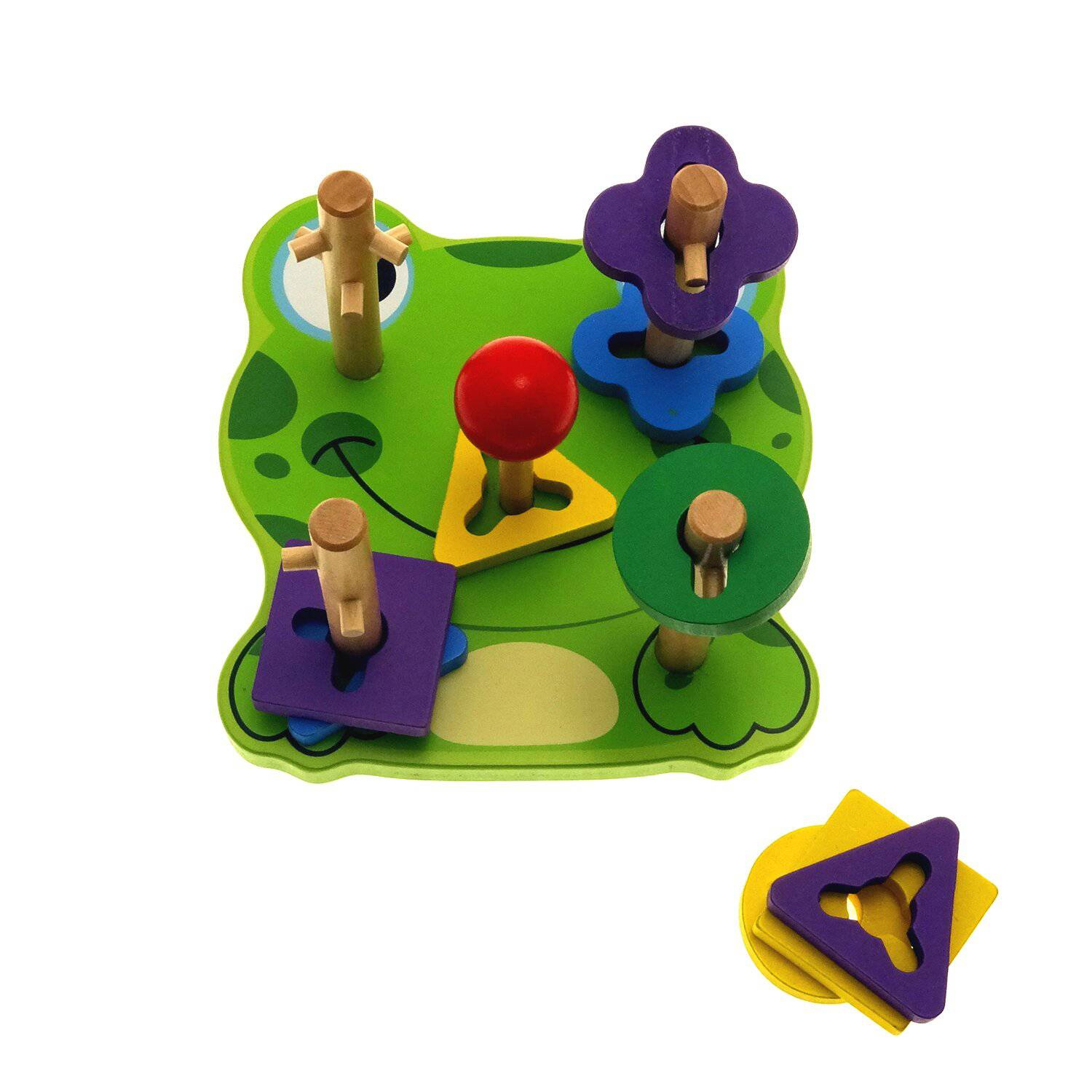 JUEGO  DIDÁCTICO 5 CONJUNTOS DE RANA - 2