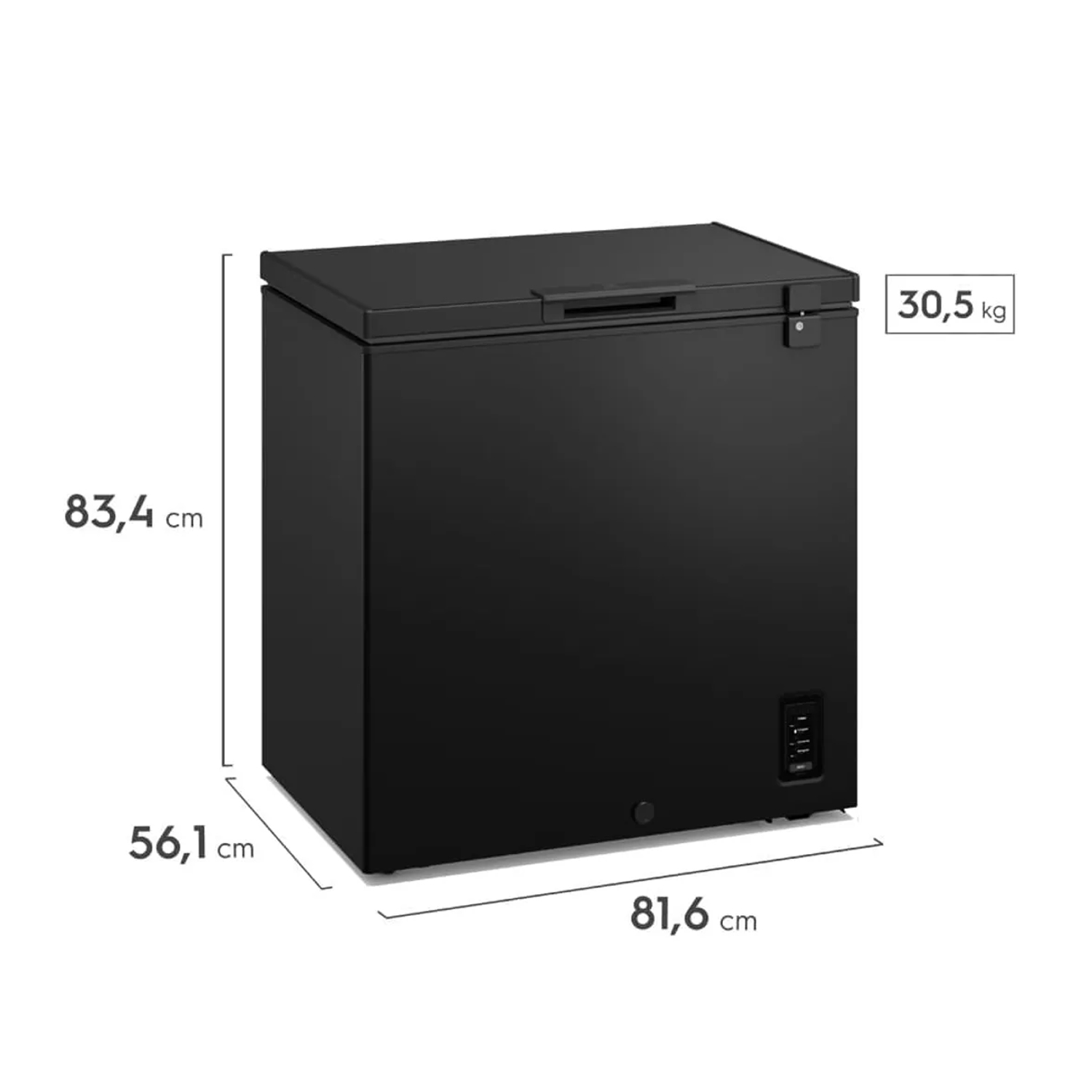 CONGELADOR HORIZONTAL 197L INVERTER CON FUNCIÓN TURBO EFH20S2P5AB - 7