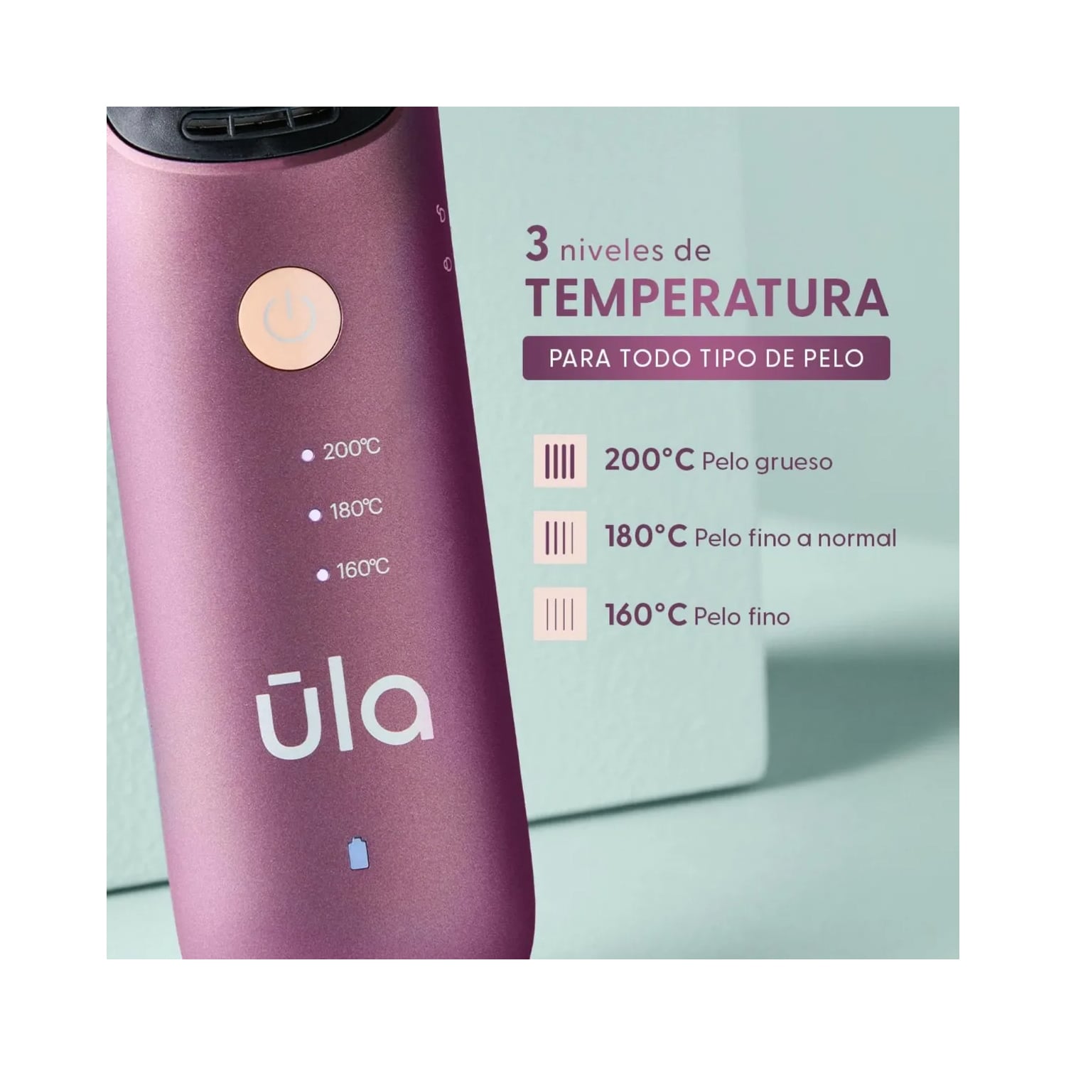 CEPILLO ALISADOR PORTÁTIL HEATCOMB ULA - 3