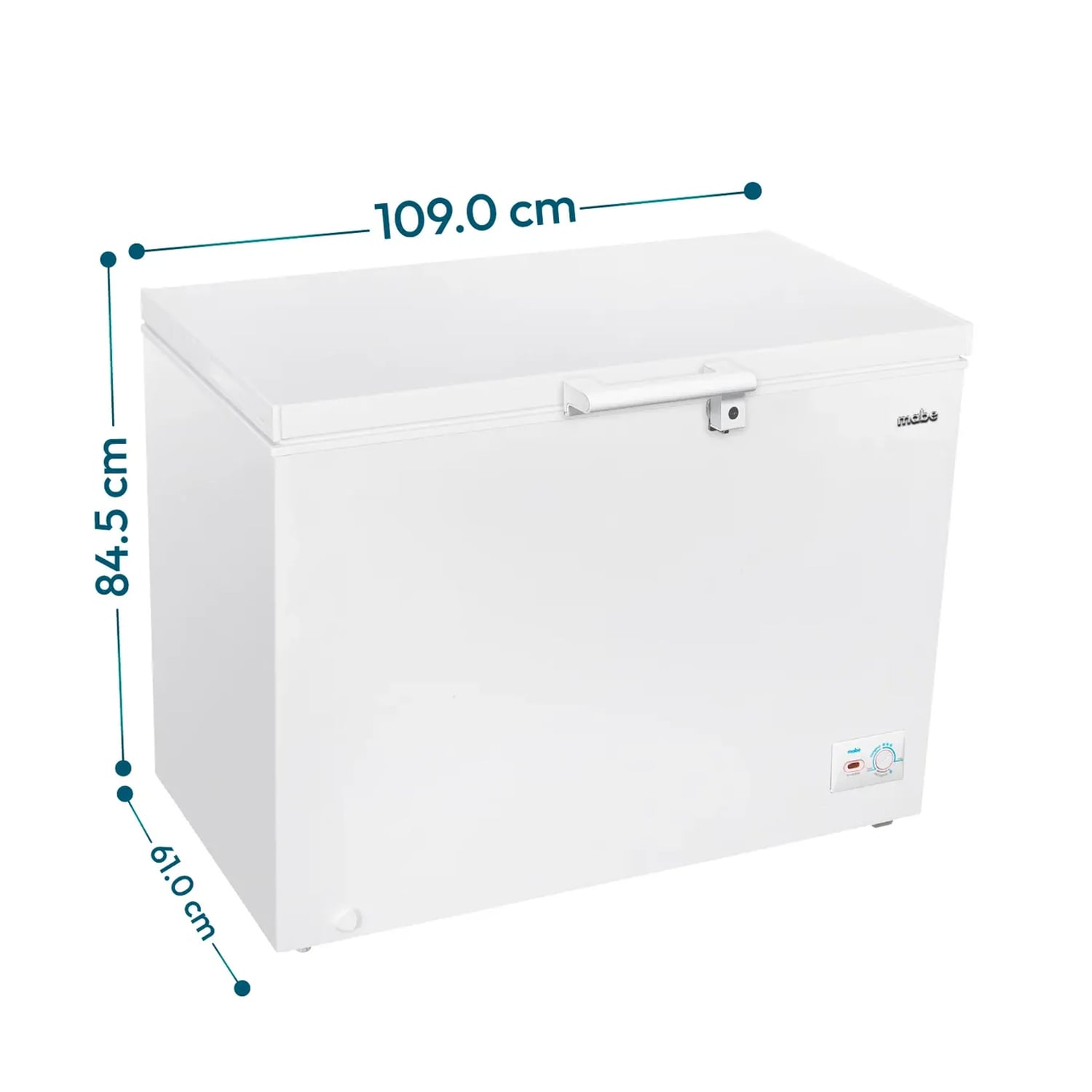 CONGELADORA HORIZONTAL 290 L NETOS BLANCO MABE CHMHM290PHLB0 - 2