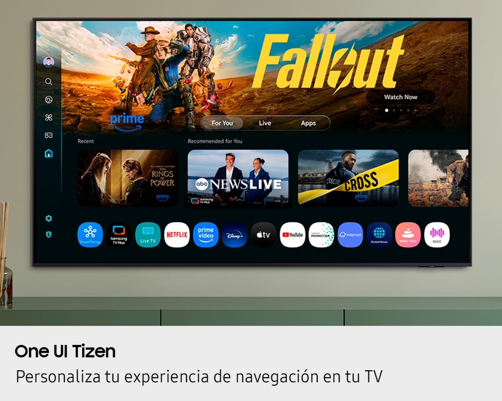 TELEVISOR SAMSUNG 65 CRYSTAL UHD UN65U8000FGXPE SMART TV 2025 - 7