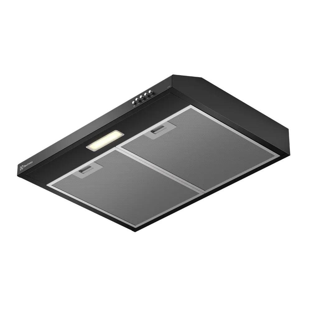 CAMPANA EXTRACTORA ELECTROLUX 60CM ALTO PODER DE SUCCIÓN E ILUMINACIÓN LED NEGRA DE6SB - 3