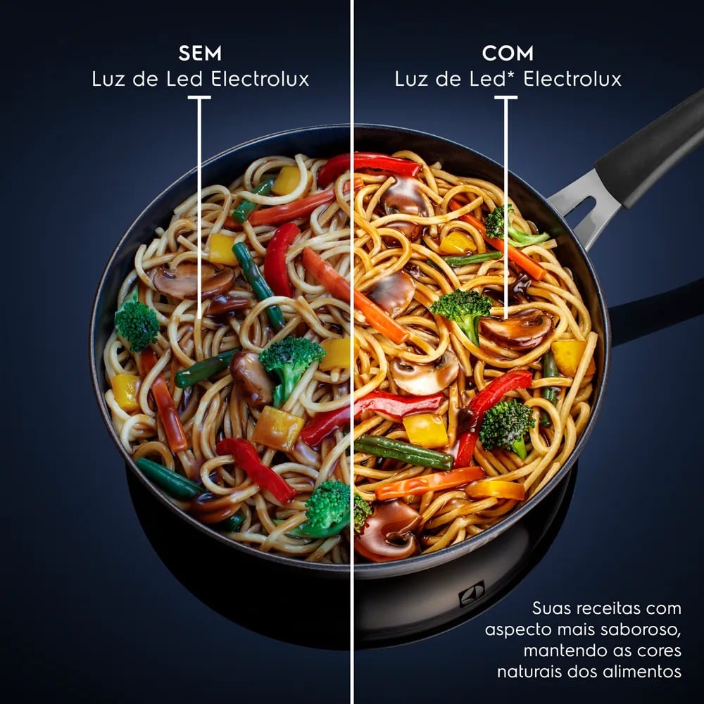 CAMPANA EXTRACTORA ELECTROLUX 60CM ALTO PODER DE SUCCIÓN E ILUMINACIÓN LED NEGRA DE6SB - 5
