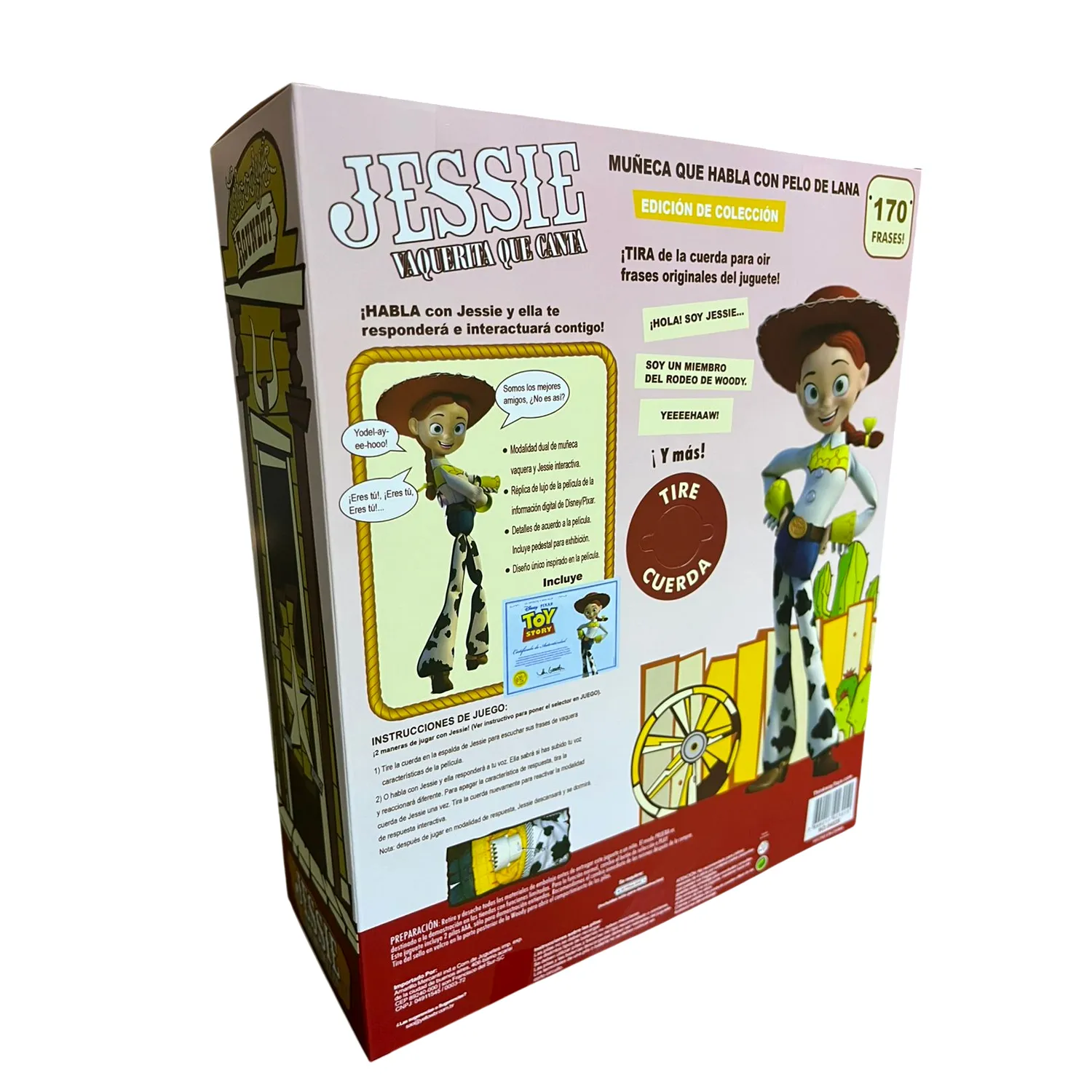 JUGUETE JESSIE MUÑECA INTERACTIVA DE TOY STORY 30 CM - 4