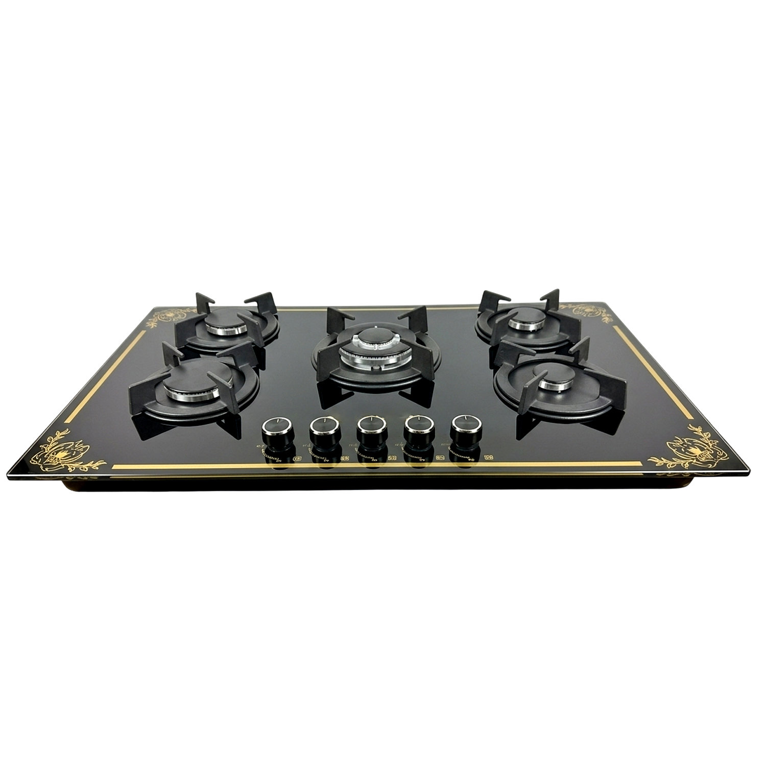 COCINA EMPOTRABLE PGAS 5 QUEMADORES VIDRIO TEMPLADO 90CM - 2