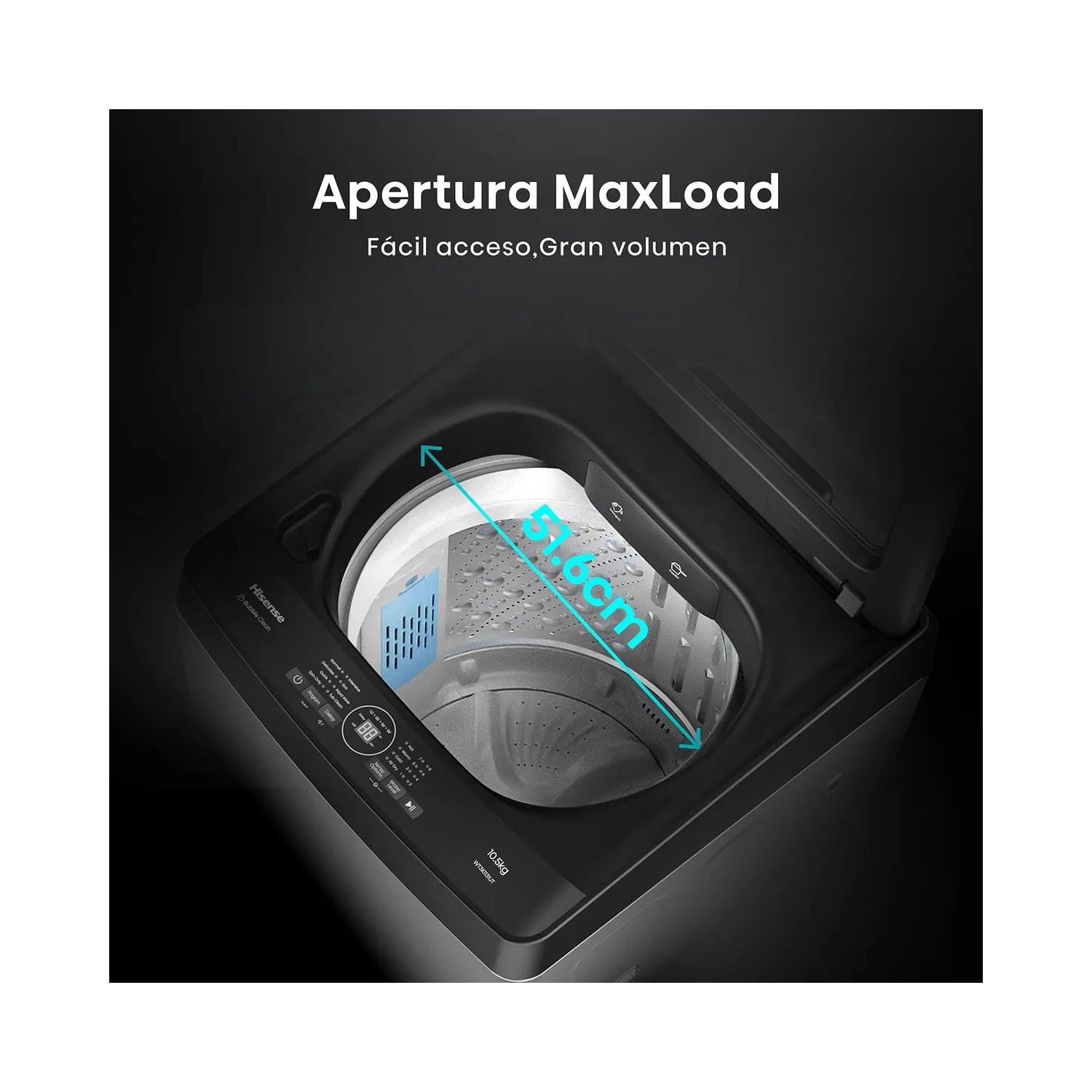 LAVADORA CARGA SUPERIOR 10.5 KG WT3K1131UT - 3