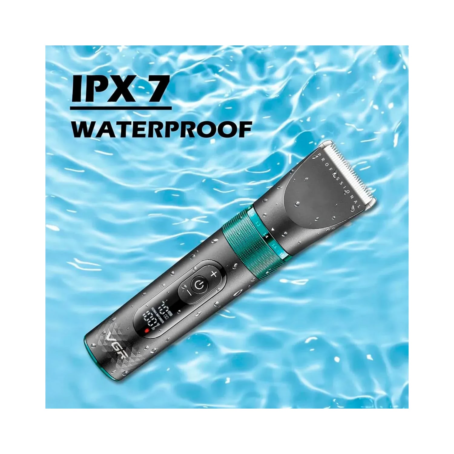 MÁQUINA CORTADOR DE PELO INALÁMBRICA PARA MASCOTA VGR V-209 - 2