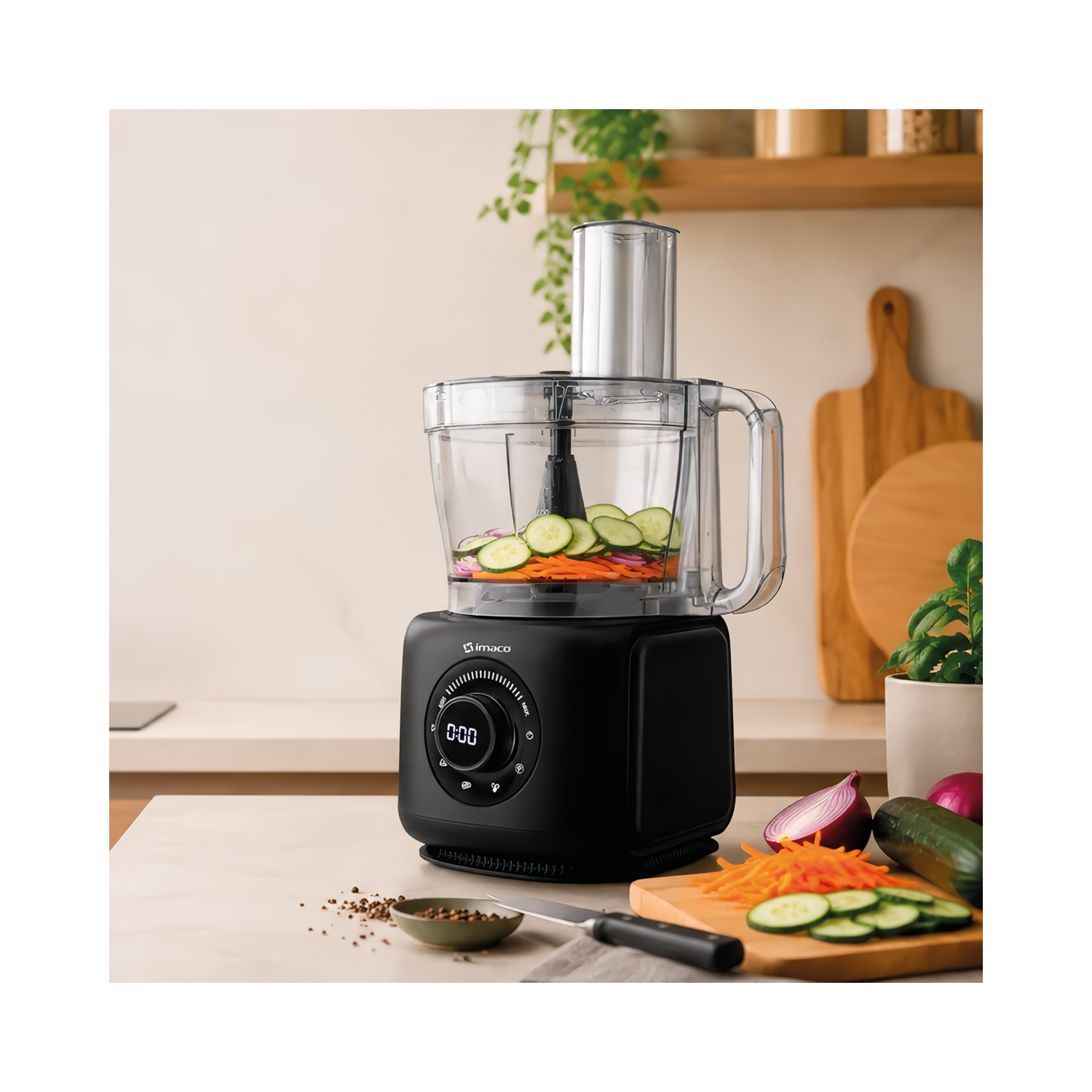 PROCESADOR DE ALIMENTOS 2 LITROS 7EN1 FP416A - 4
