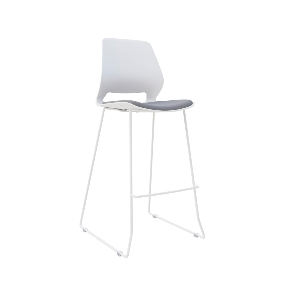 SILLA PARA BAR FIJA MARLY GRIS OFIDEAS - 1