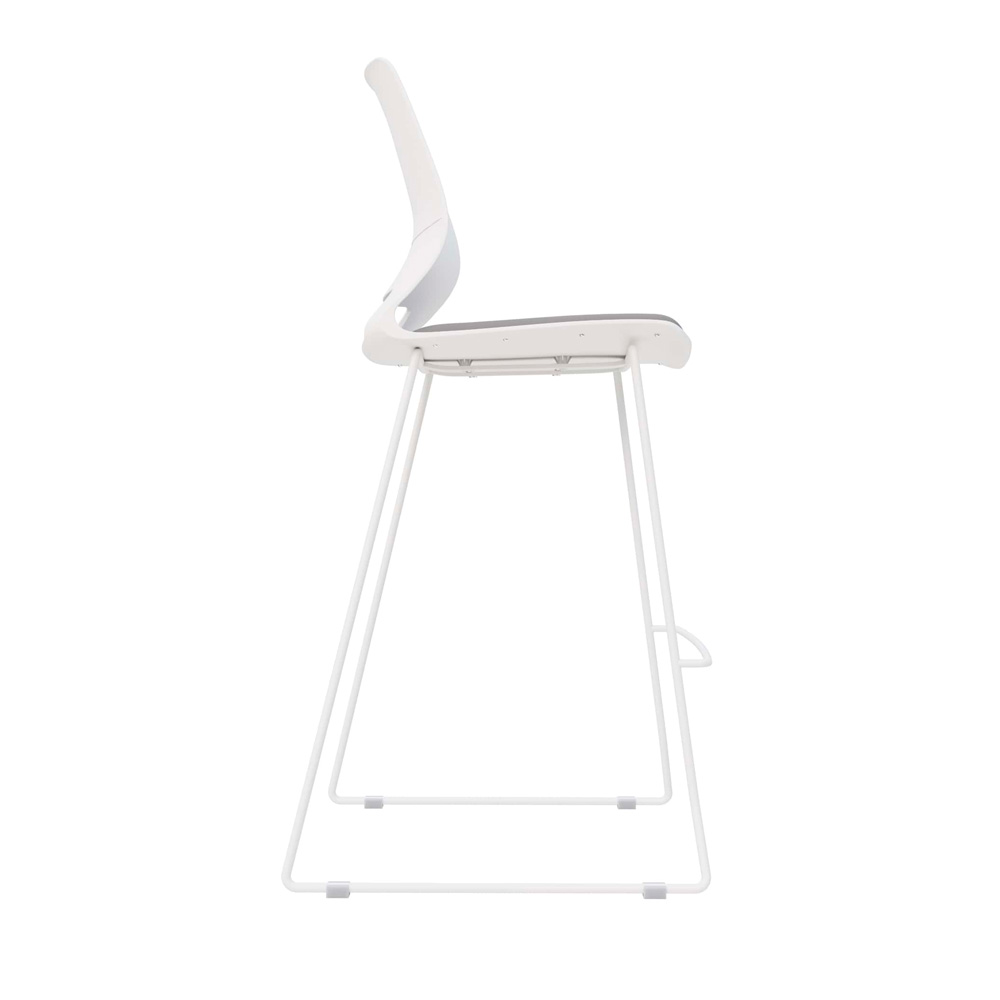 SILLA PARA BAR FIJA MARLY GRIS OFIDEAS - 2