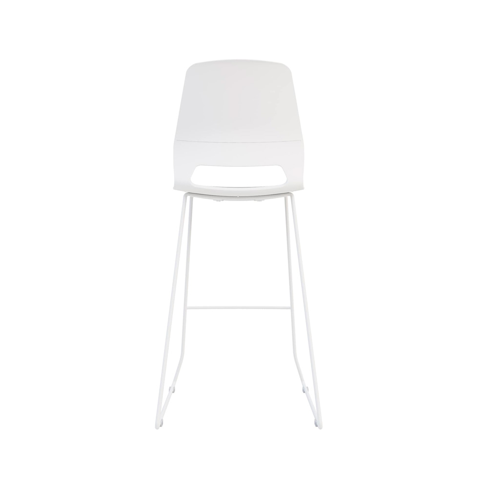 SILLA PARA BAR FIJA MARLY GRIS OFIDEAS - 4