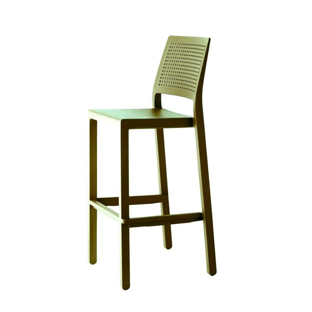 SILLA PARA BAR EMI 75 CM VERDE BUTACO OFIDEAS - 1