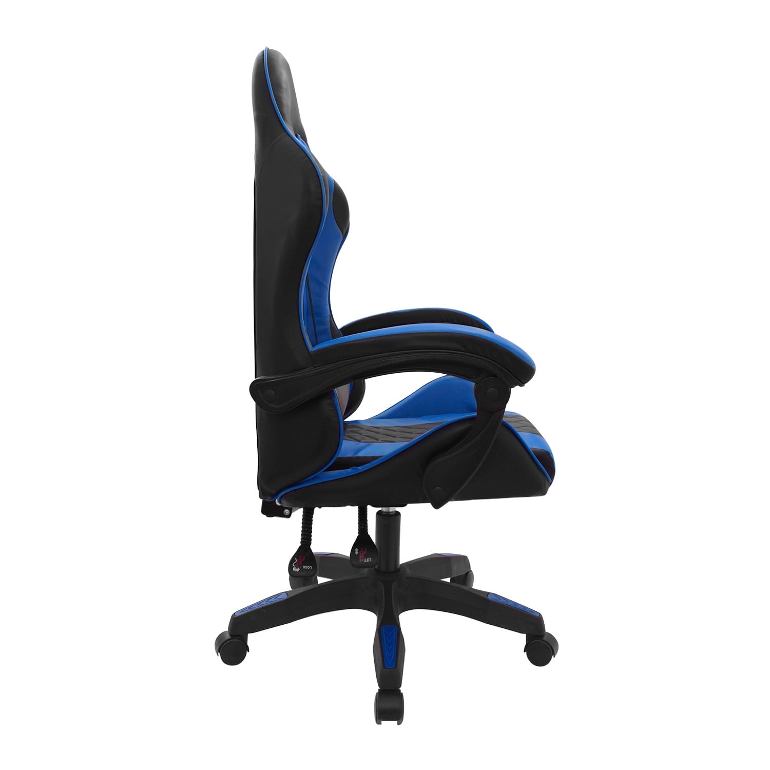 SILLA GAMER BYD NEGRO/AZUL OFIDEAS - 2