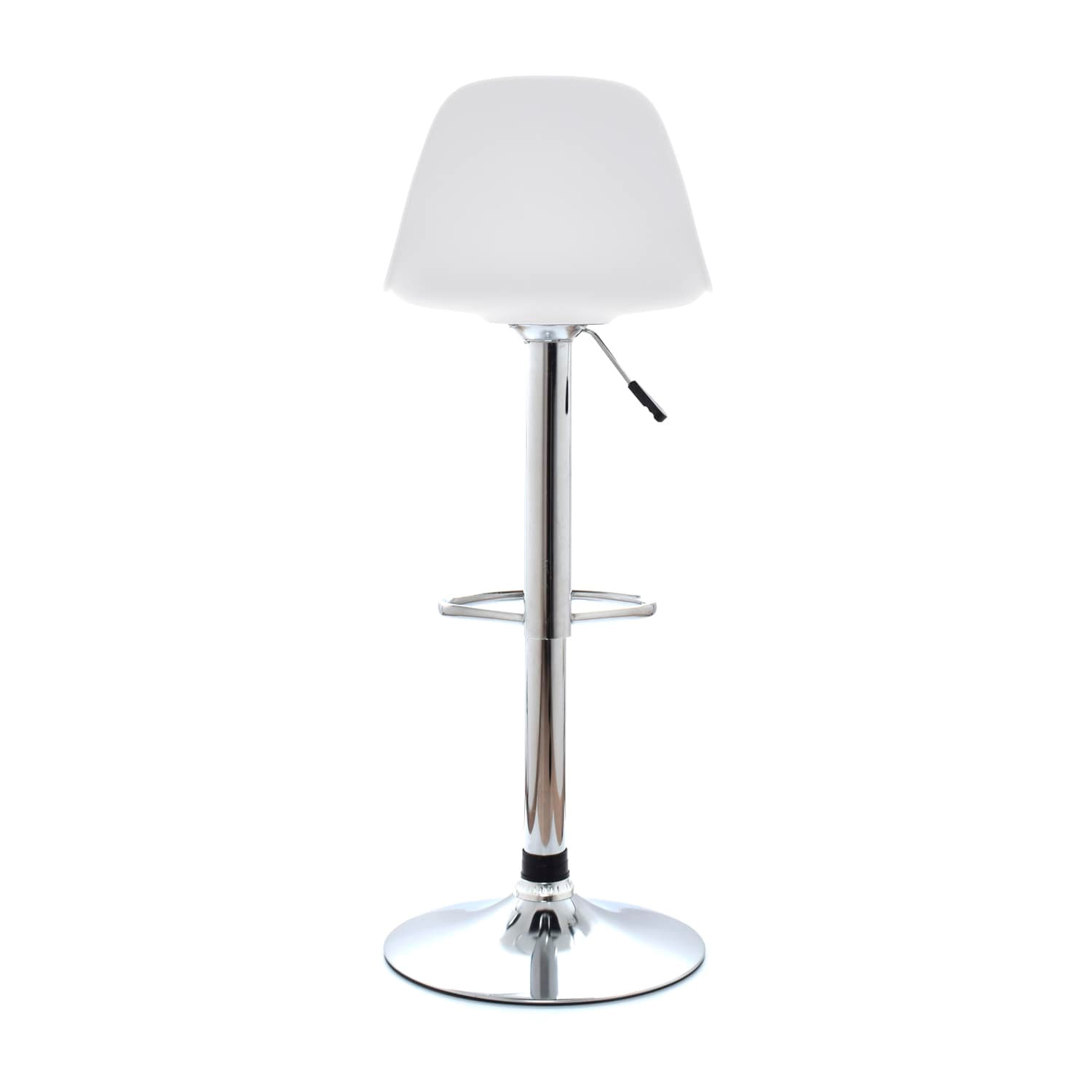 SILLA PARA BAR REGULABLE EN ALTURA BOAT BLANCO OFIDEAS - 3