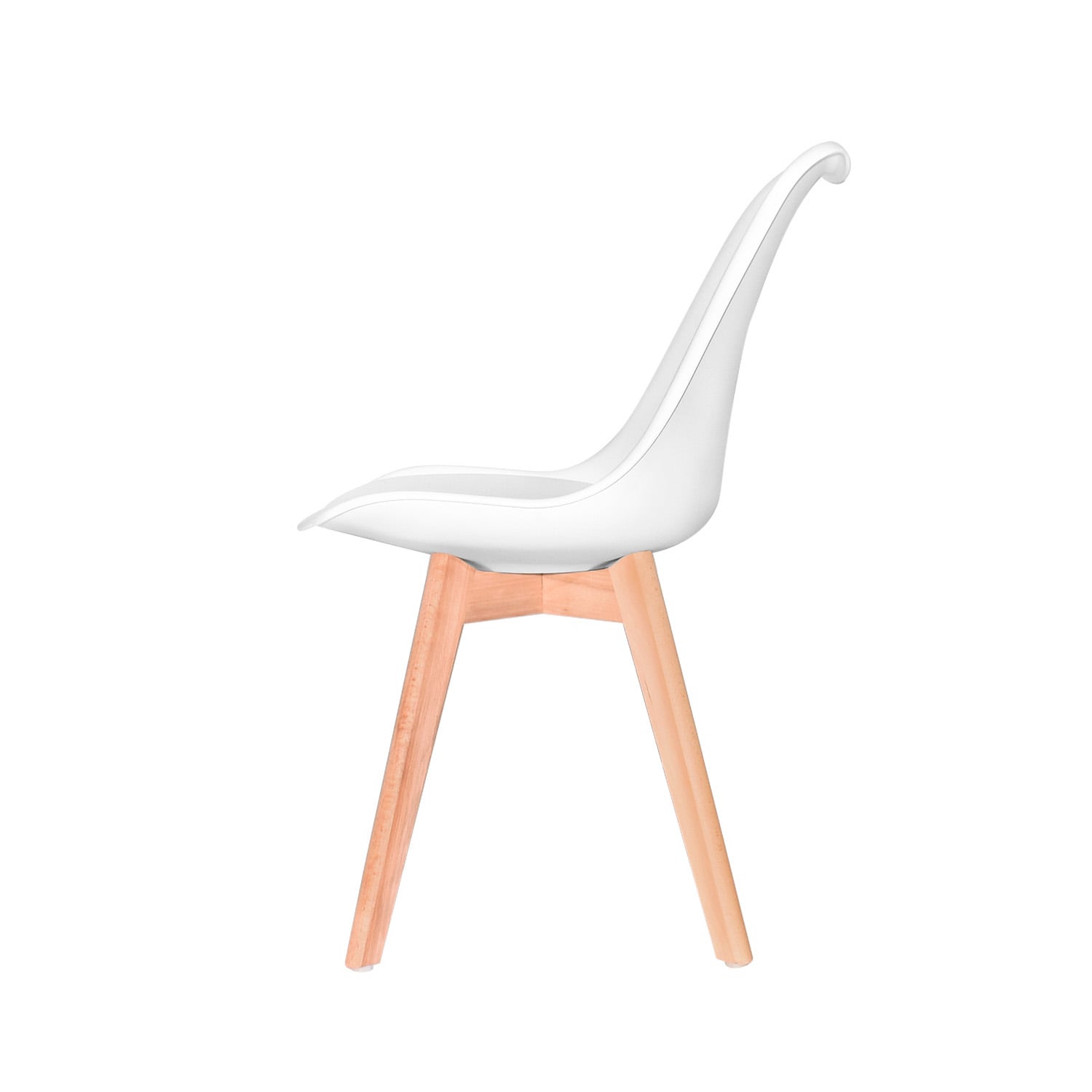 SILLA DE COMEDOR DISEÑO EMA BE BLANCO OFIDEAS - 3