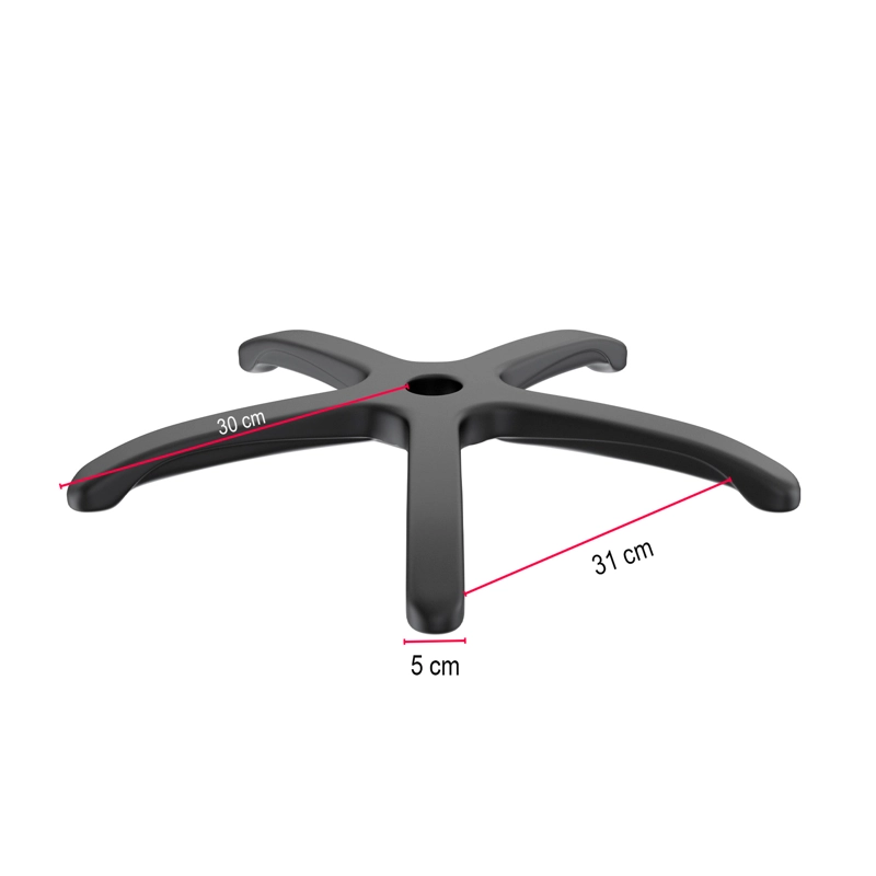 BASE ASPA ARAÑA DE SILLA GIRATORIA NYLON 60 CM OFIDEAS - 2