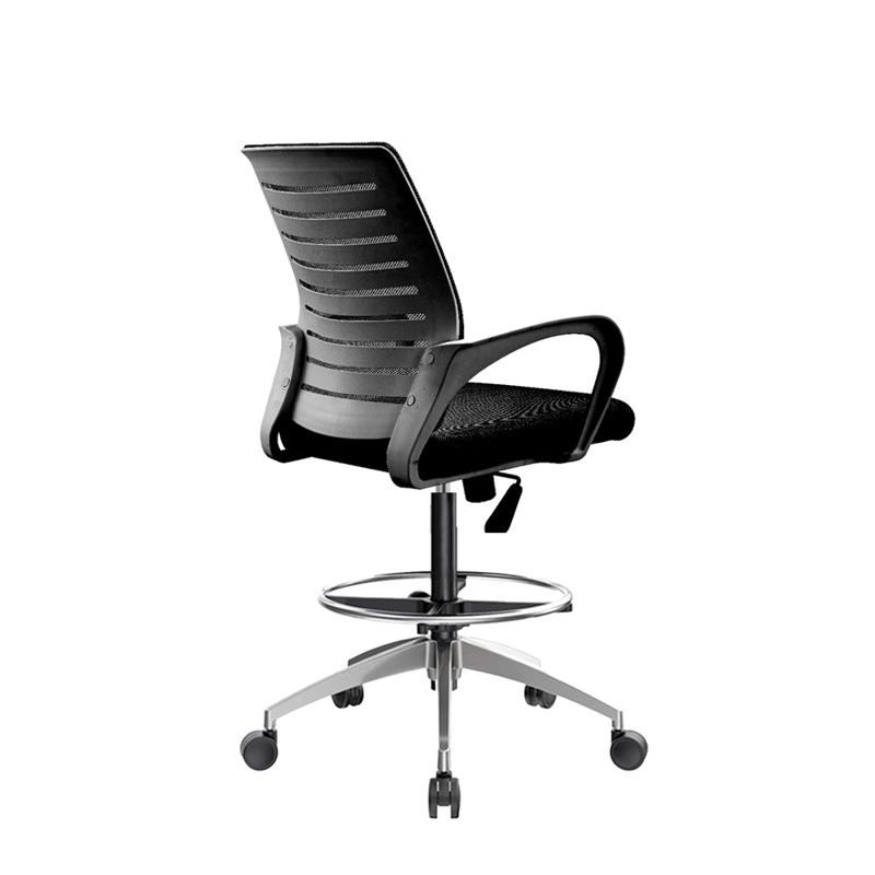SILLA CAJERA DEX COLOR NEGRO ALUMINIO  ARO CROMO OFIDEAS - 2