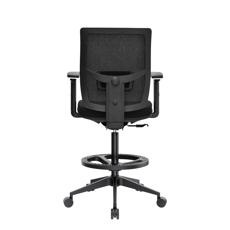 SILLA CAJERO ERGONÓMICO LIMS NEGRO NYLON OFIDEAS - 4