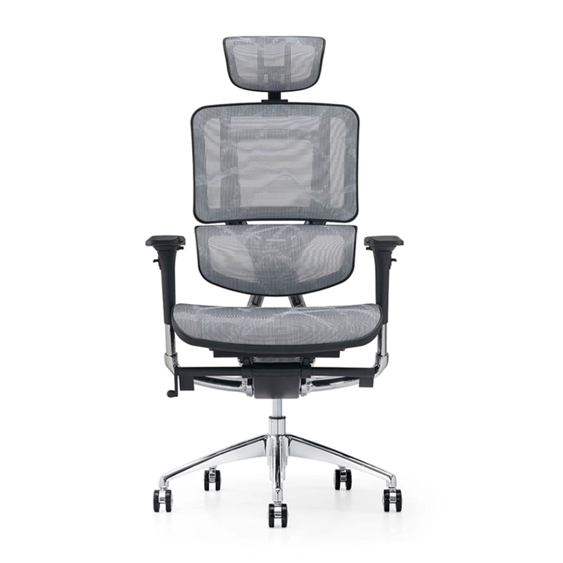 SILLA ERGONÓMICA SLIDER BRAZO 4D MADRID UP DOWN GRIS OFIDEAS - 1