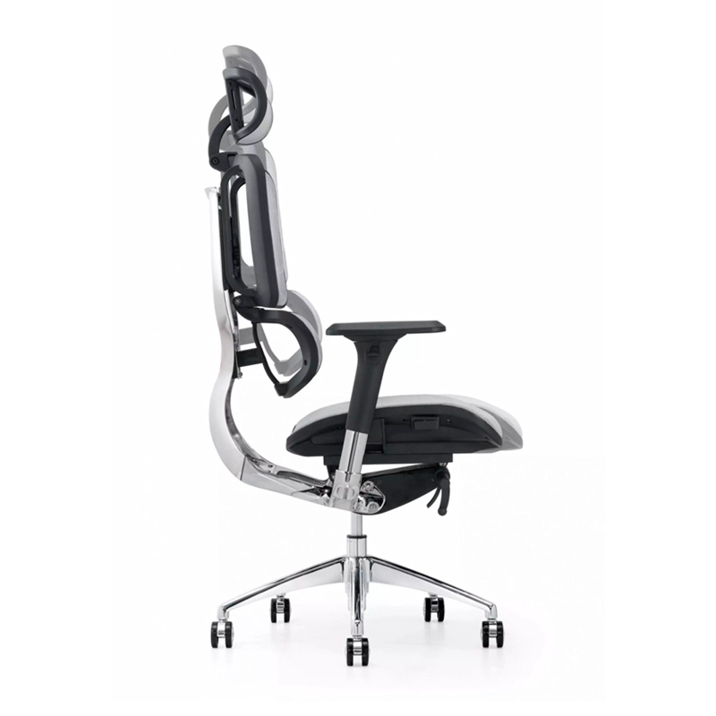 SILLA ERGONÓMICA SLIDER BRAZO 4D MADRID UP DOWN GRIS OFIDEAS - 2