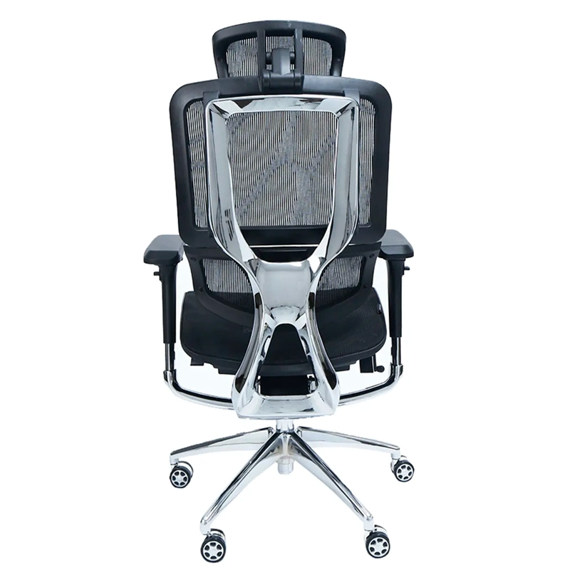 SILLA ERGONÓMICA SLIDER BRAZO 4D MADRID UP DOWN NEGRO OFIDEAS - 3