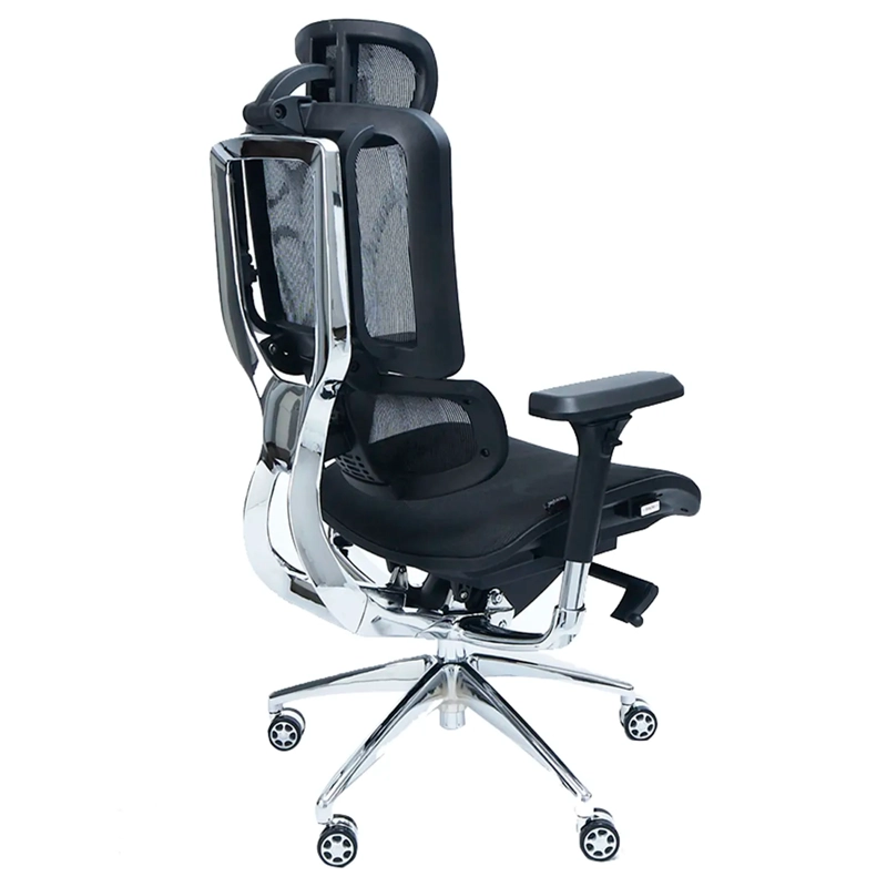 SILLA ERGONÓMICA SLIDER BRAZO 4D MADRID UP DOWN NEGRO OFIDEAS - 4