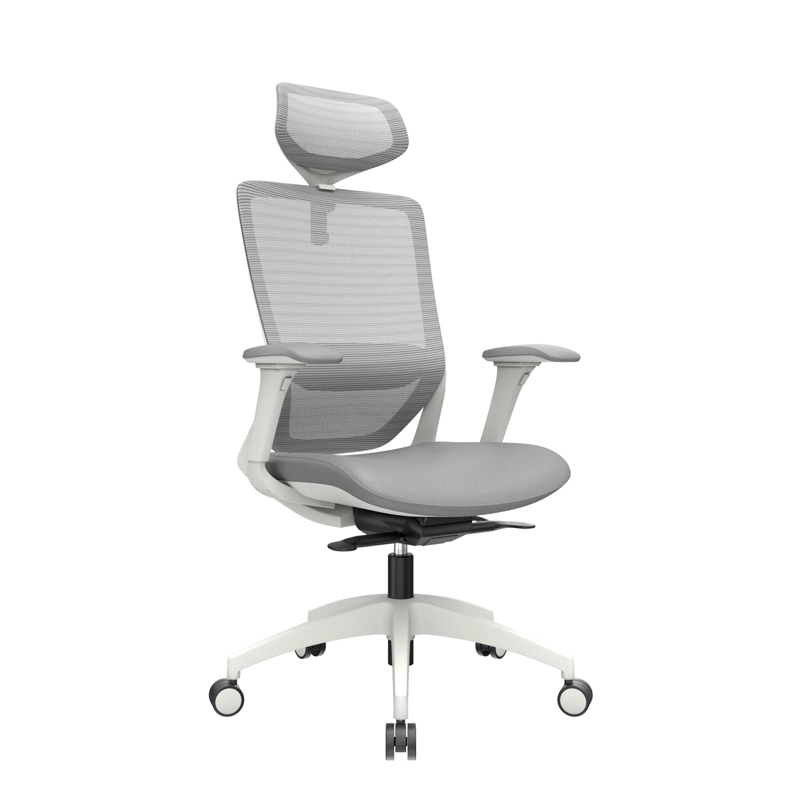 SILLA ERGONÓMICA RECLINABLE SLIDER BRAZO 4D. LOOP GRIS OFIDEAS - 1