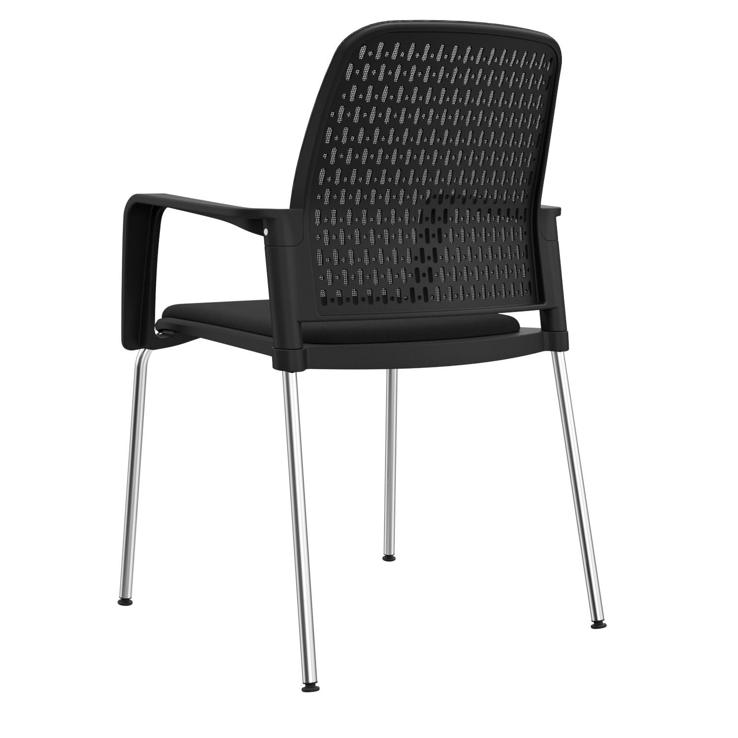 SILLA FIJA PINKO EC NEGRO OFIDEAS - 5