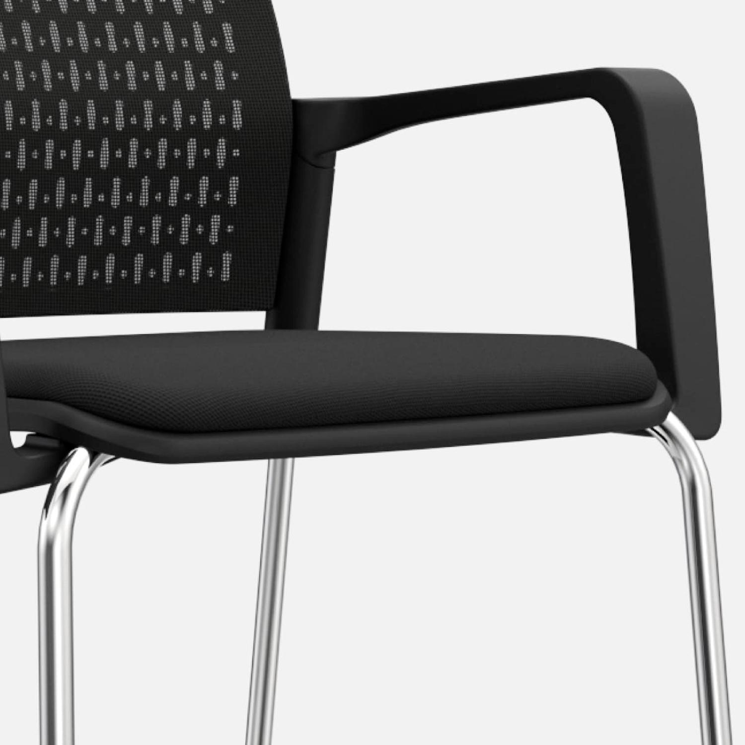 SILLA FIJA PINKO EC NEGRO OFIDEAS - 6