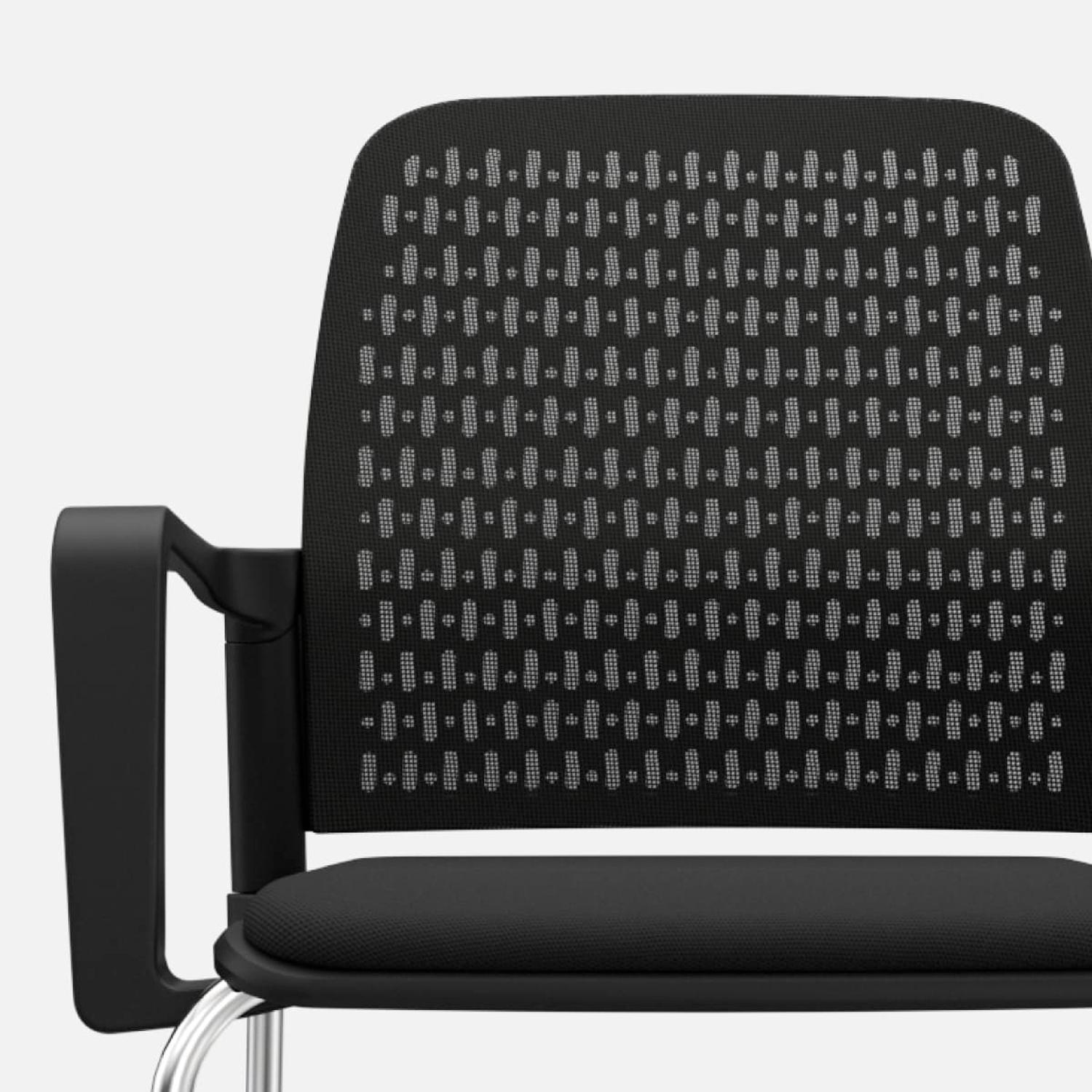 SILLA FIJA PINKO EC NEGRO OFIDEAS - 8