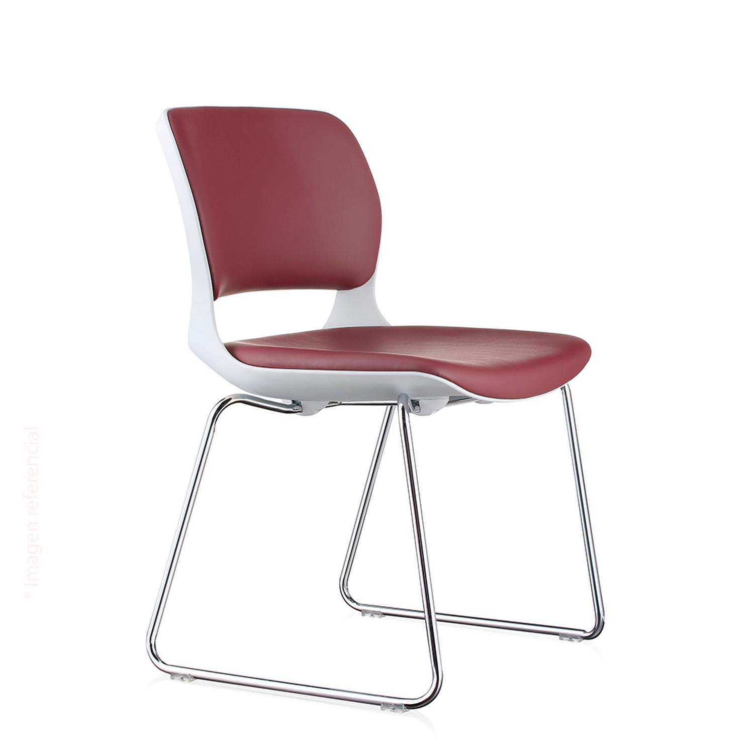 SILLA FIJA BRIGTH PREMIUM BORGOÑA OFIDEAS - 1