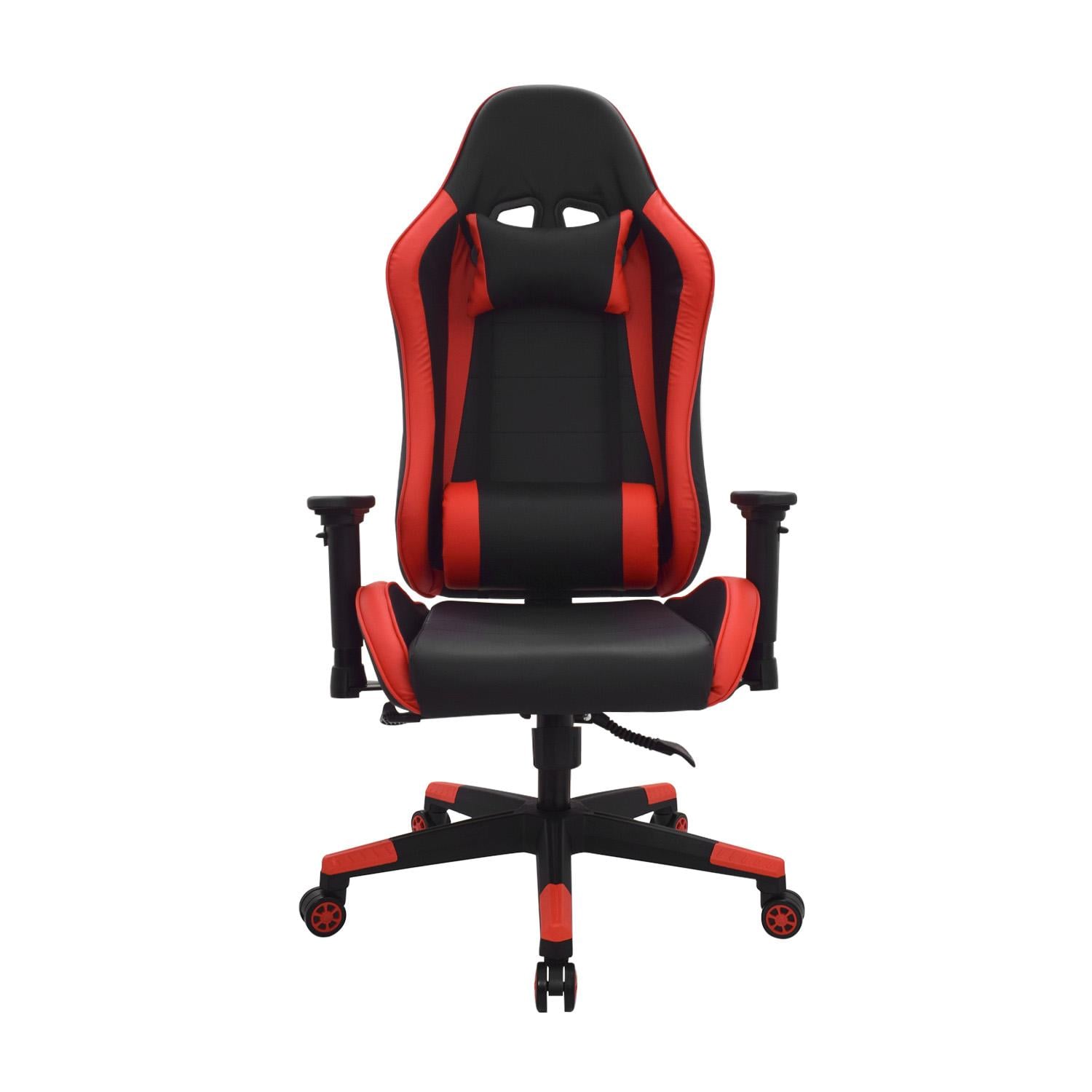 SILLA GAMER LEAF NEGRO/ROJO OFIDEAS - 2