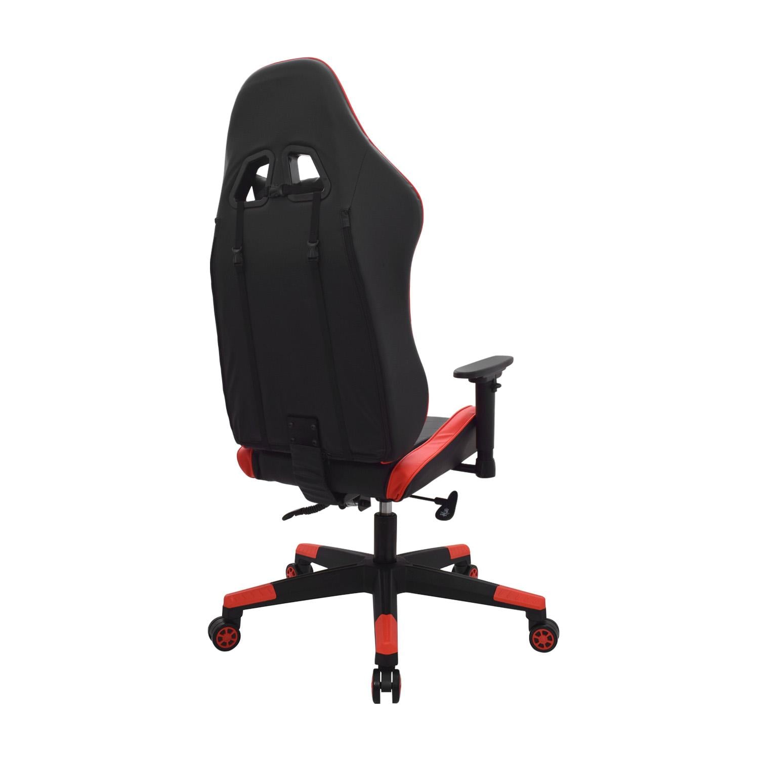 SILLA GAMER LEAF NEGRO/ROJO OFIDEAS - 4