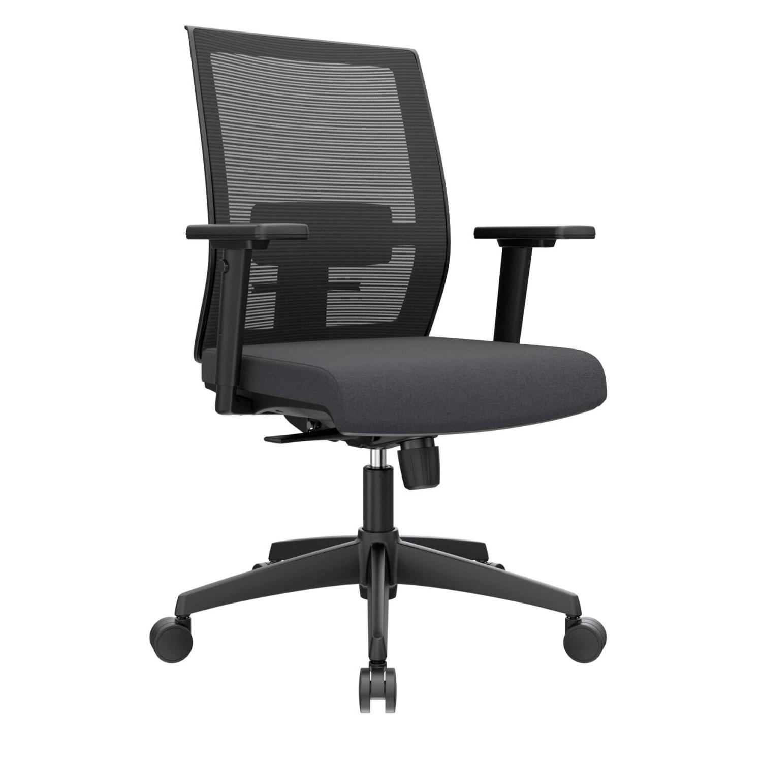 SILLA ERGONÓMICA NOHA GERENTE NYLON NEGRO OFIDEAS - 1