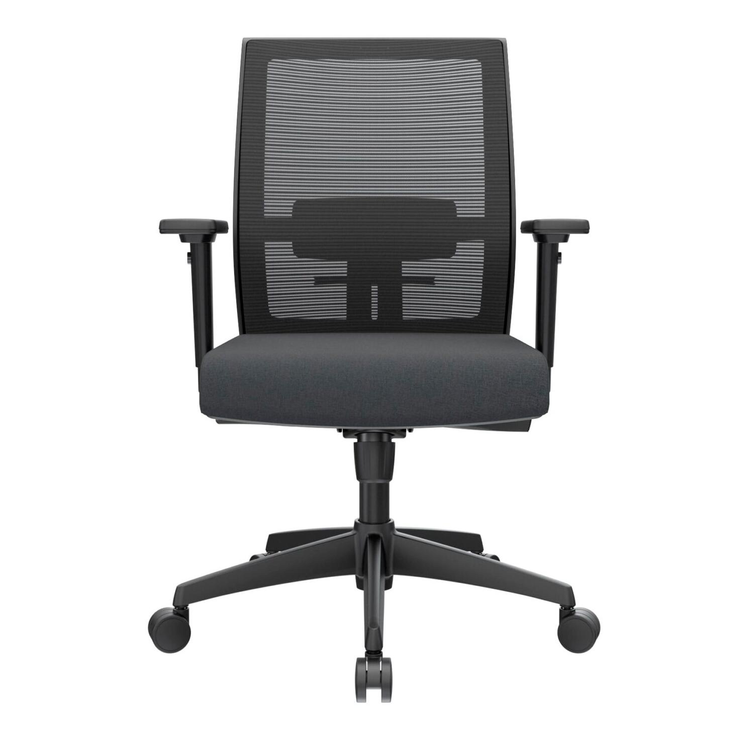 SILLA ERGONÓMICA NOHA GERENTE NYLON NEGRO OFIDEAS - 2