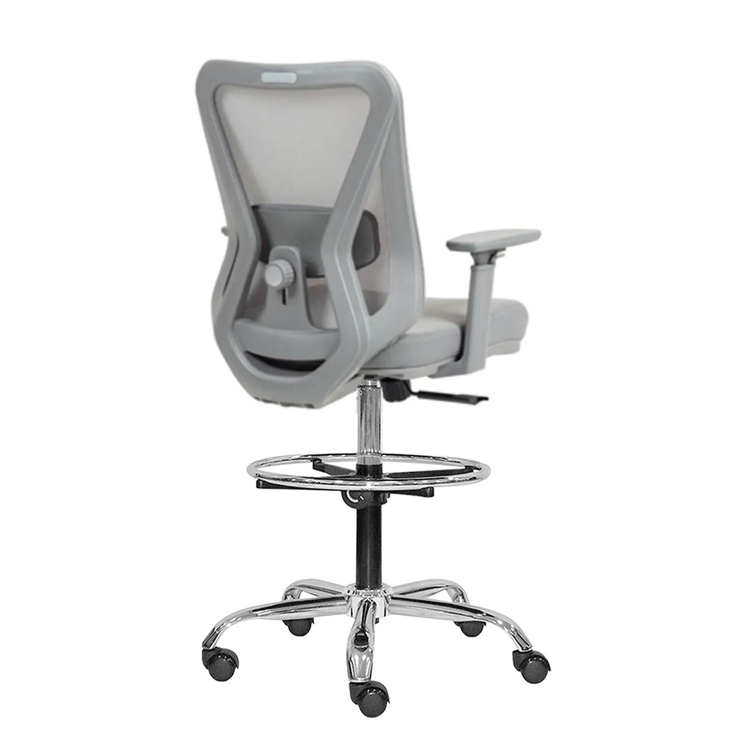 SILLA SMART PRO CAJERO ERGONÓMICA BC AC GRIS OFIDEAS - 3