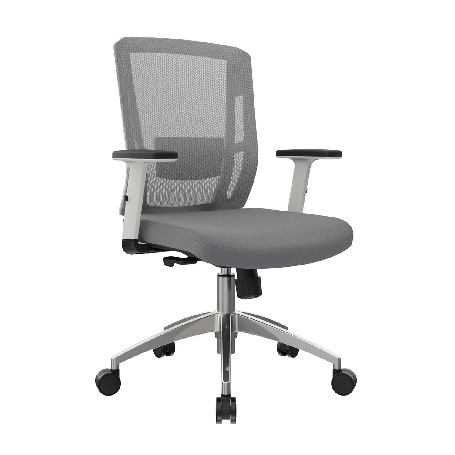 SILLA ERGONÓMICA DELPHI II GERENTE SYNCRO BRAZOS 3D GRIS OFIDEAS - 1