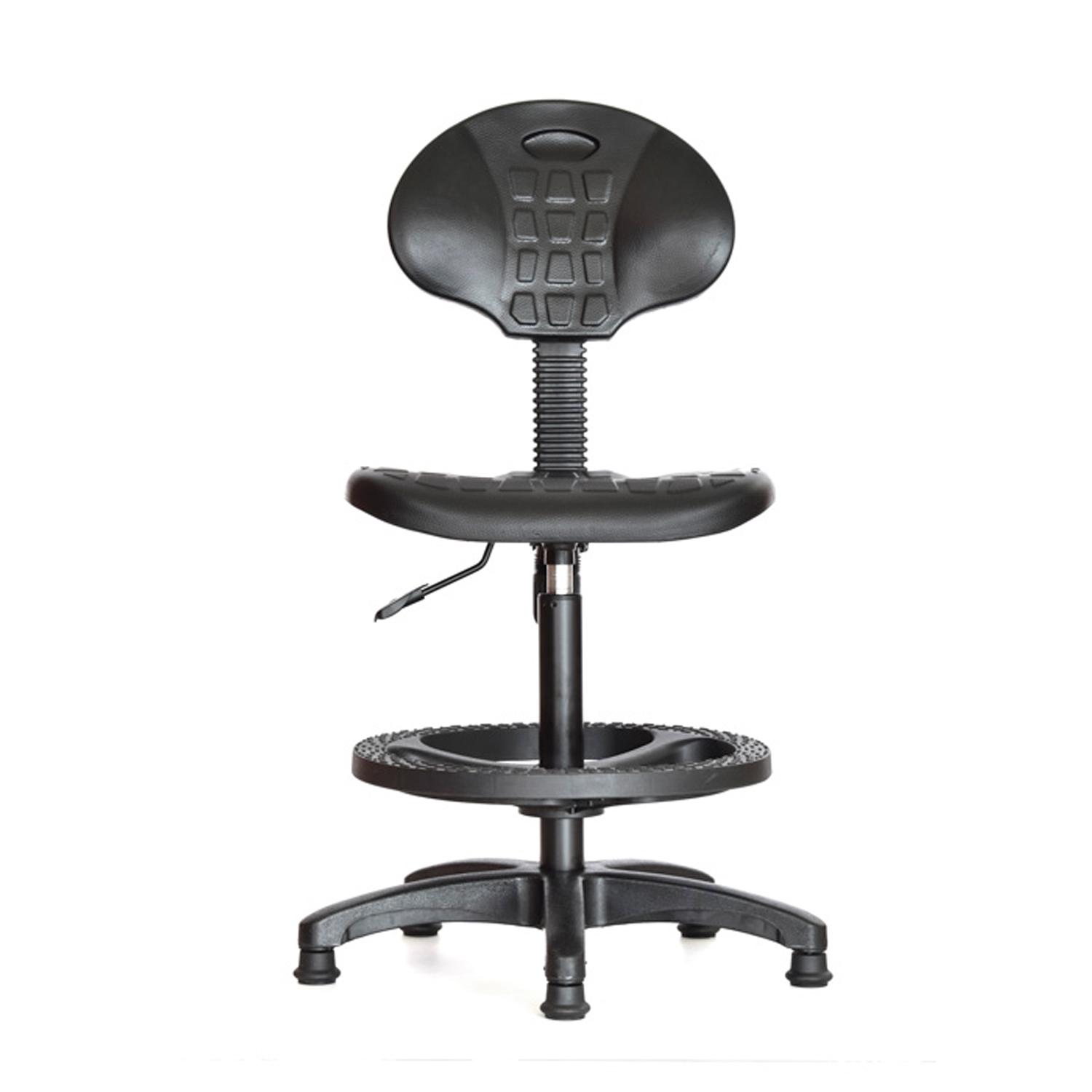 SILLA CAJERO TWIG 1P FIJA BN AN NEGRO OFIDEAS - 2