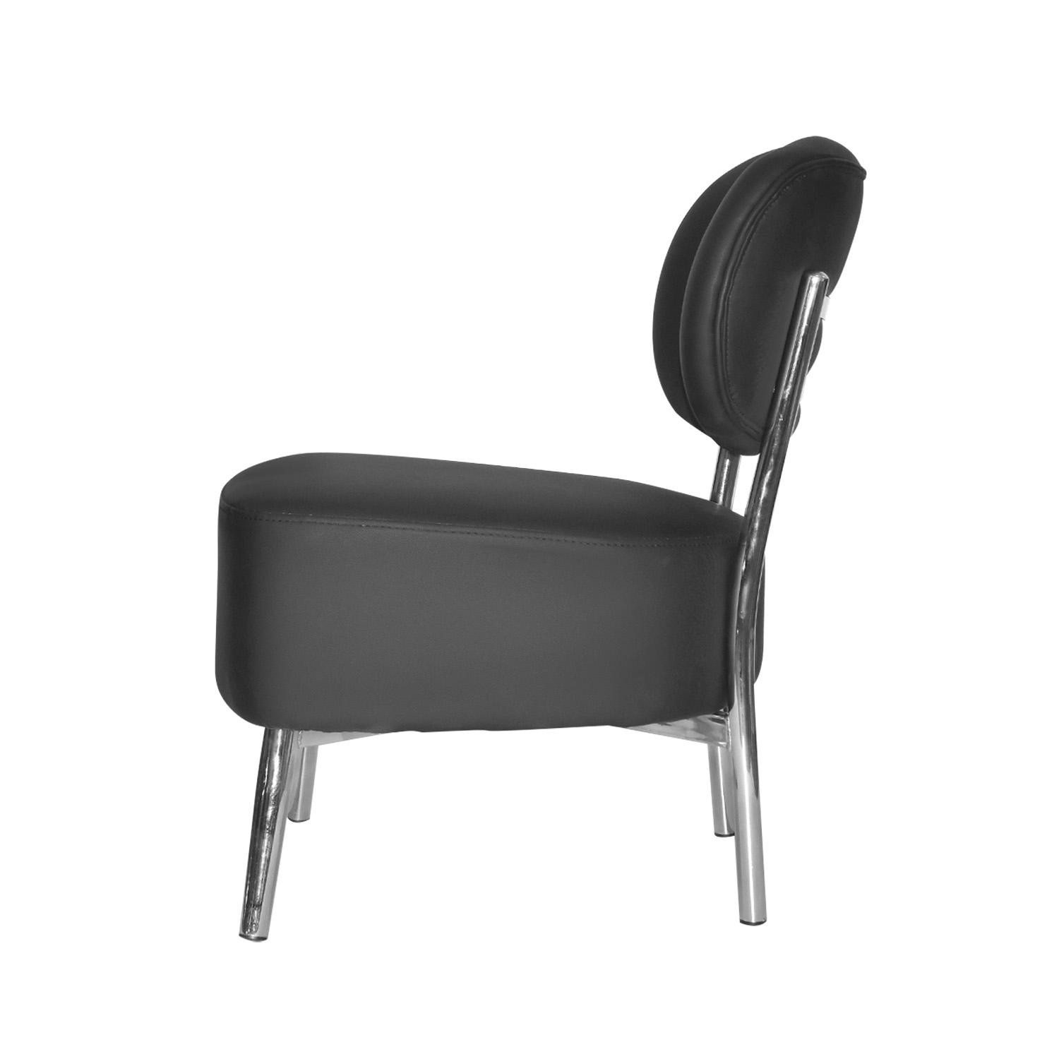 SILLA FIJA BIS CUERO NEGRO OFIDEAS - 7