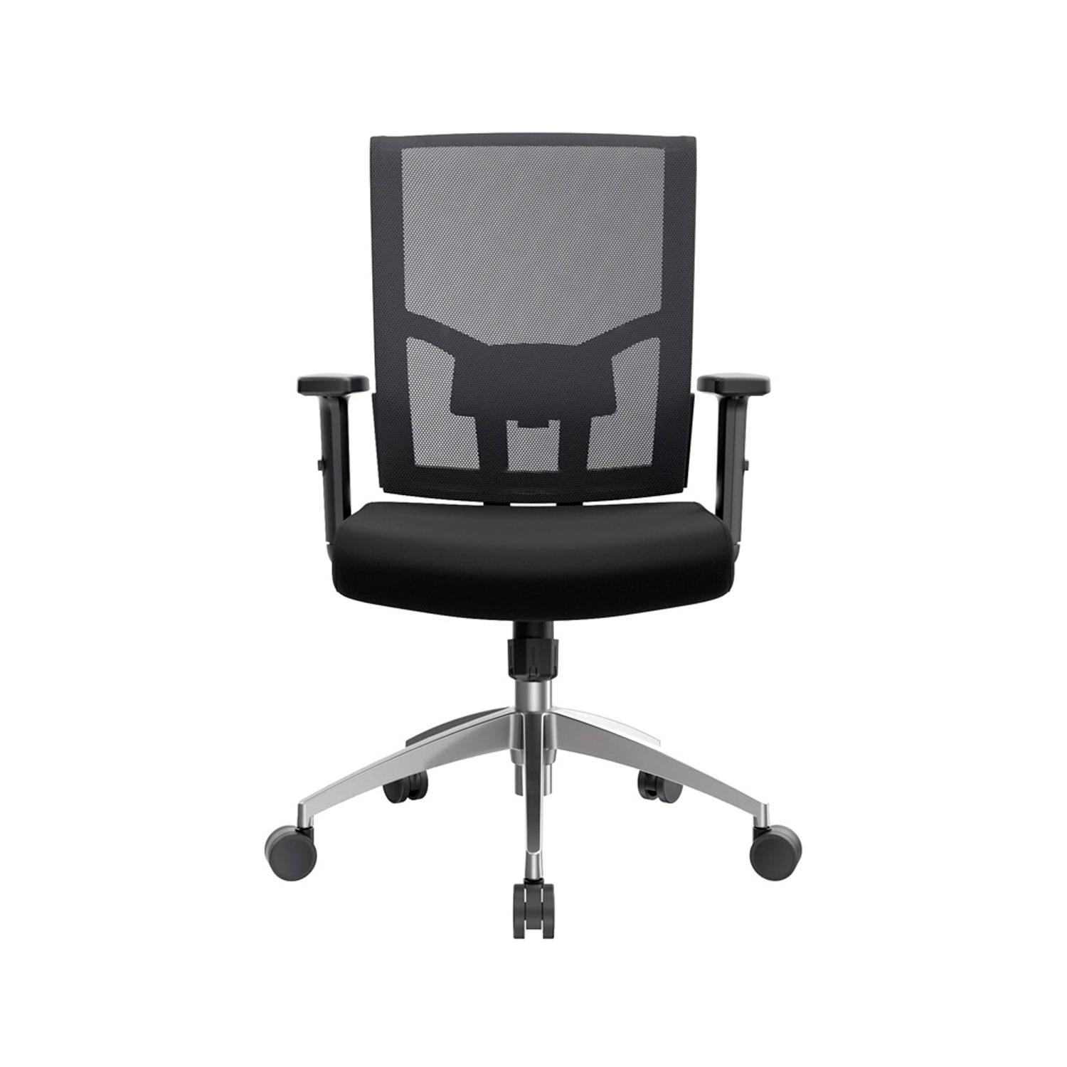 SILLA ERGONÓMICA DELPHI I GERENTE ALUMINIO NEGRO OFIDEAS - 2
