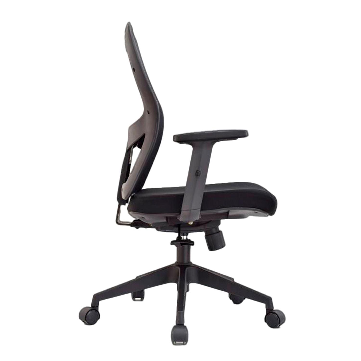 SILLA ERGONÓMICA NORUEGA GERENTE NYLON NEGRO OFIDEAS - 3
